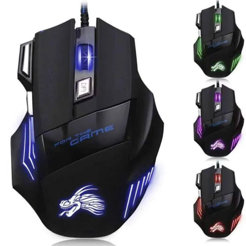 Mouse de Cable Gaming 7 Botones