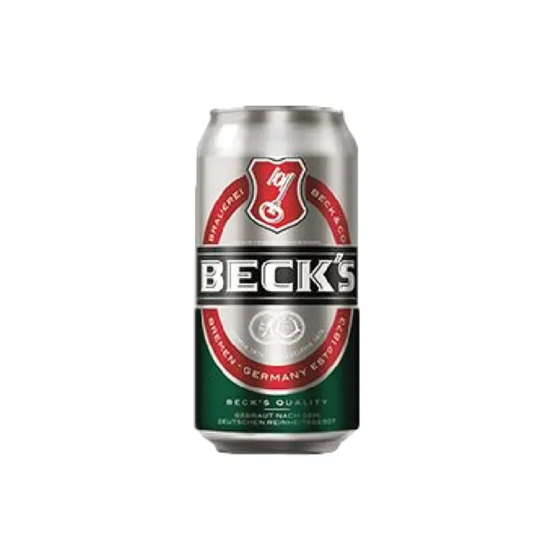CERVEZA BECKS LATA 330 ML C/24 UDS 1003359 PRECIO 0.45