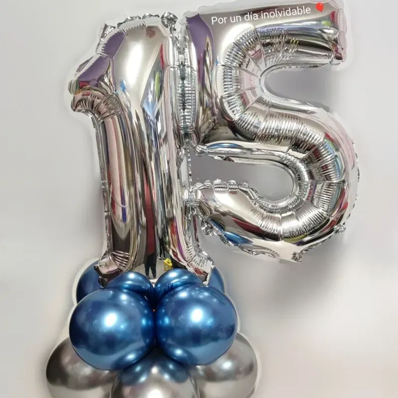 Torre de número inflables