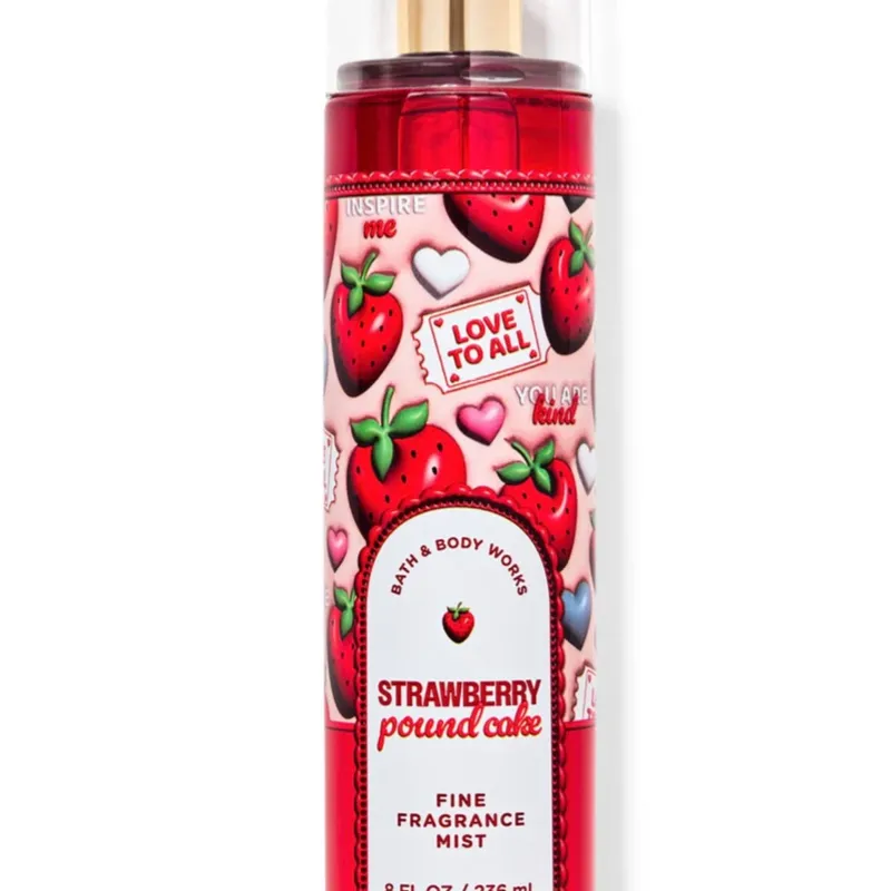 Strawberry pound cake