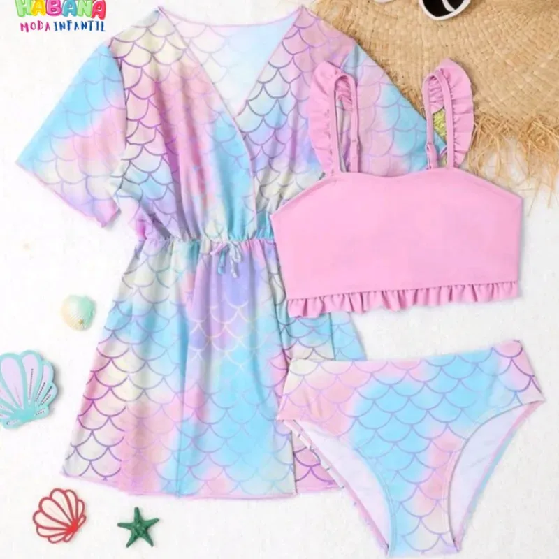 Traje de baño de 3pzs