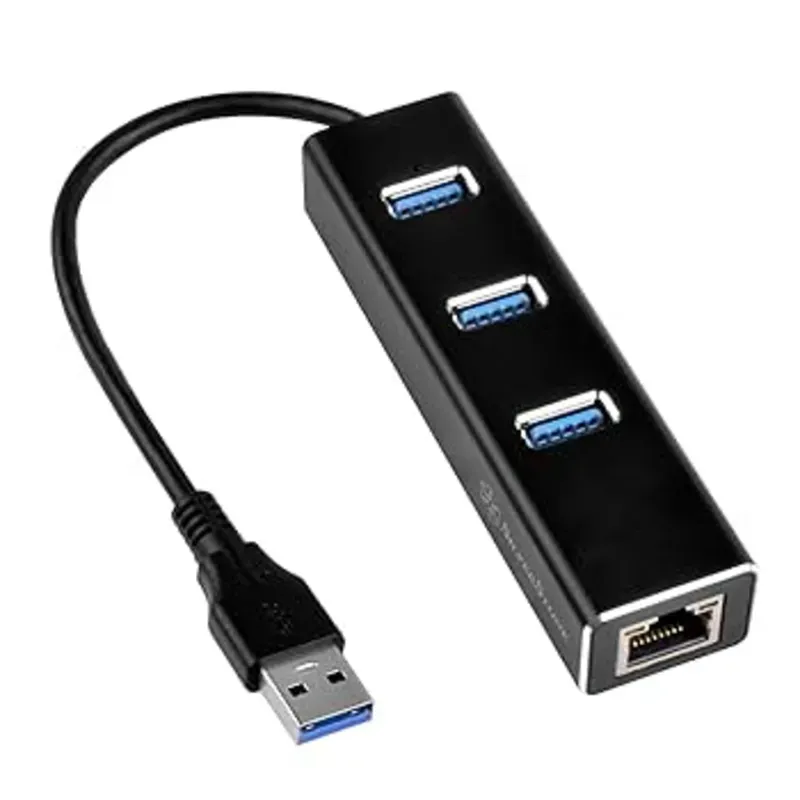 HUB DE RED LAN + 3 USB 3.0 (YUR)