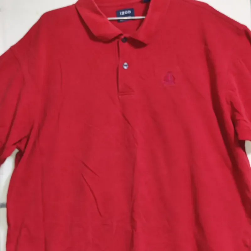 Pullover de Hombre Rojo de Cuello Talla XL