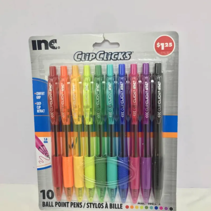 Bolígrafos de colores