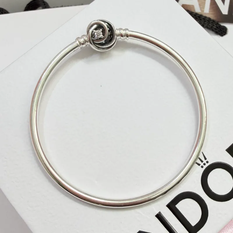 *PANDORA ORIGINAL 100 %*  Cierre Envuelto Pandora  con zirconia cúbica