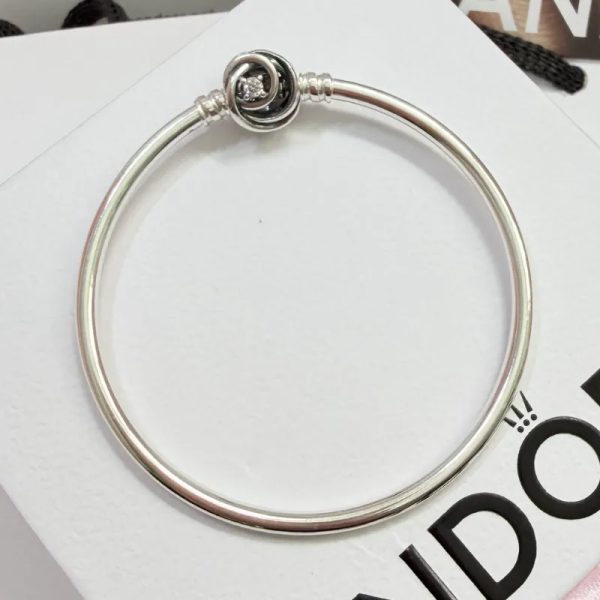 *PANDORA ORIGINAL 100 %*  Cierre Envuelto Pandora  con zirconia cúbica