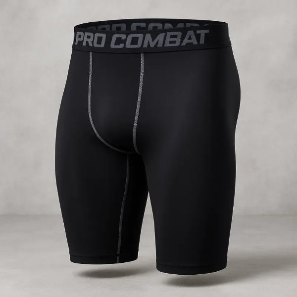 Licra corta de hombre PROCOMBAT negra