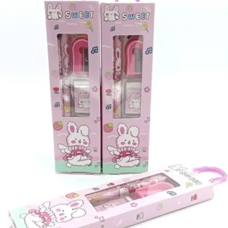 Conjunto de papelería para escuela