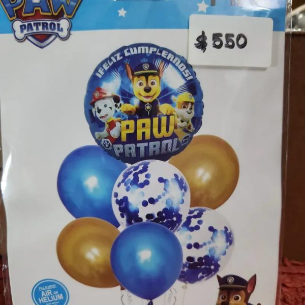 Globo Inflable 18 pulgadas con globos latex