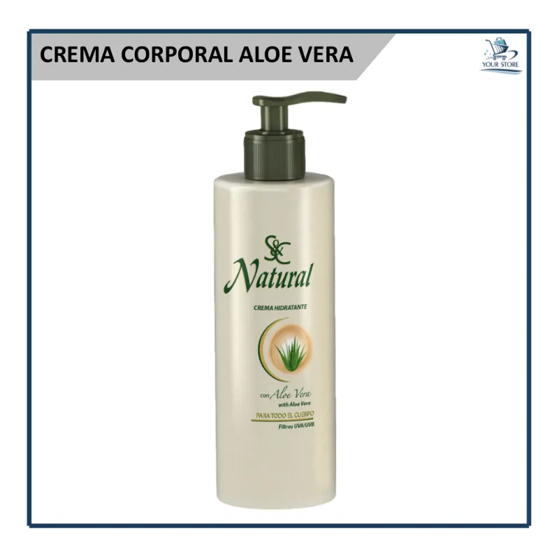 Crema Corporal Aloe Vera (400ml)