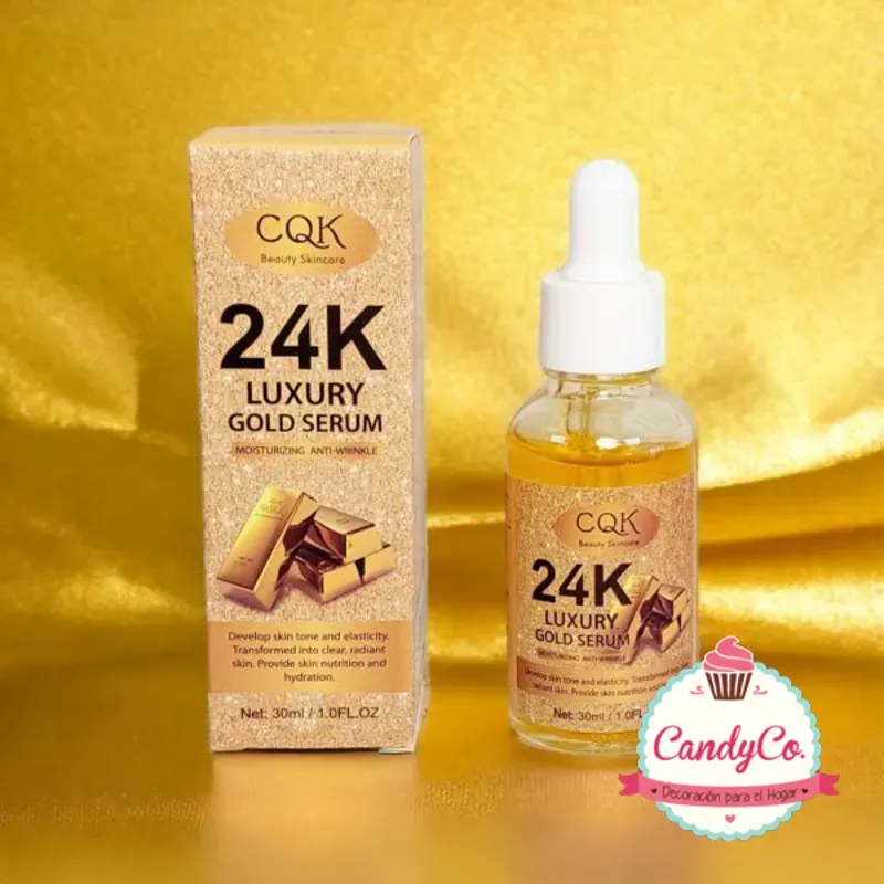 Sérum Facial CQK hidratante antiarrugas 24K