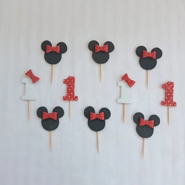 Minitopper para cupcake (Minnie)