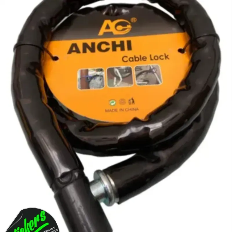 Candado guaya de seguridad