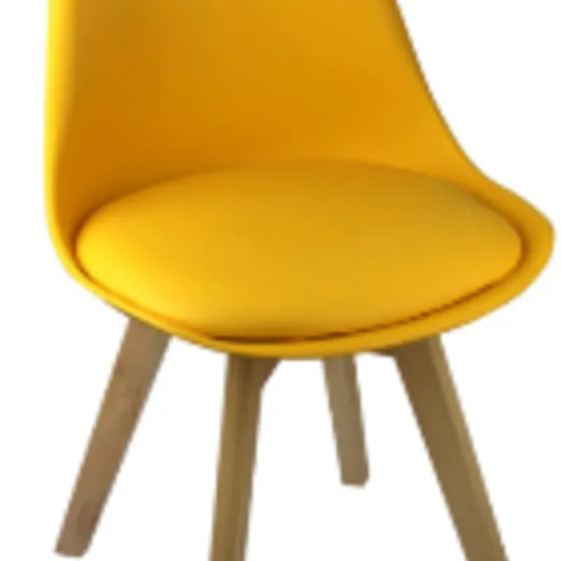 SILLA COMEDOR AMARILLA