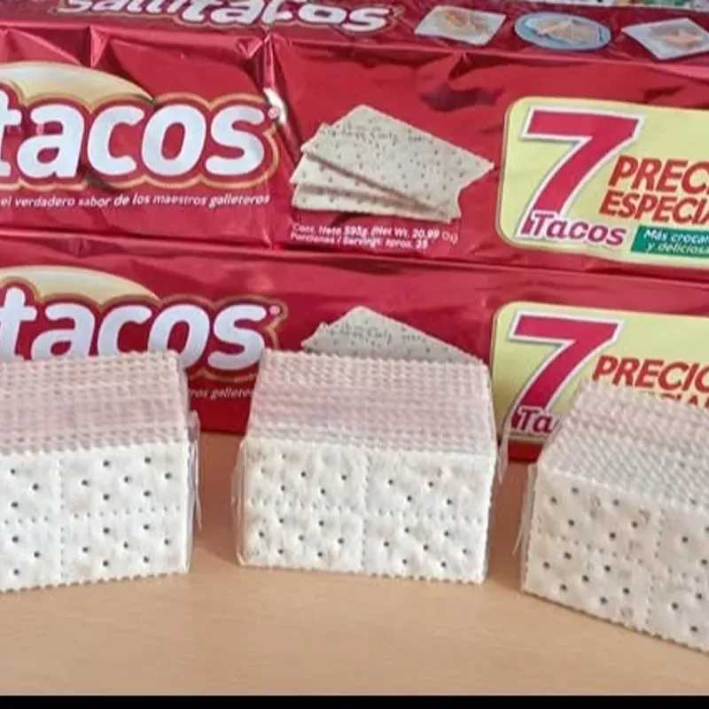 Galletas Saladas de Sal [Saltitacos]