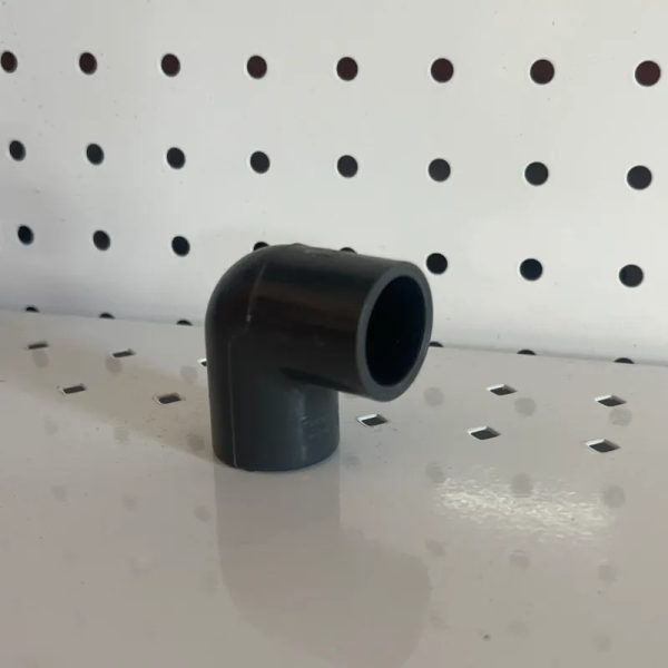 Codo Hidraulico PVC Pegable 1/2