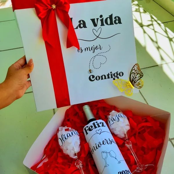 Caja vinera❤️