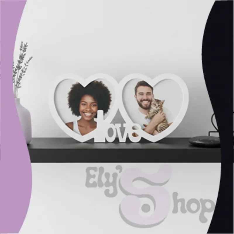 Portaretratos de MDF "LOVE"