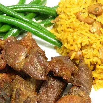 Masas criolla frita- Creole Fried Meat