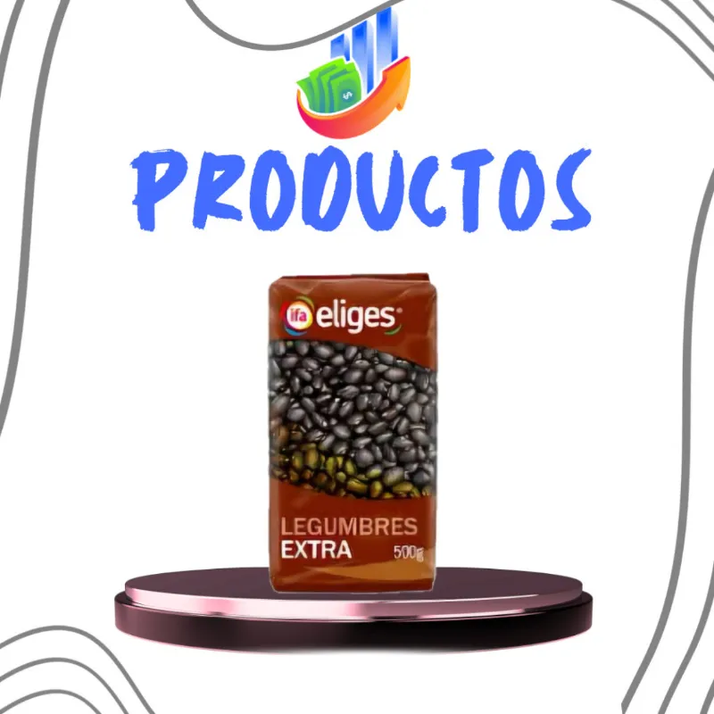 Paquete de frijoles negros 500g