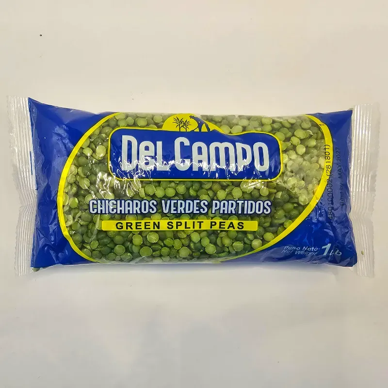 Chícharos Verdes Partidos DEL CAMPO 1lb