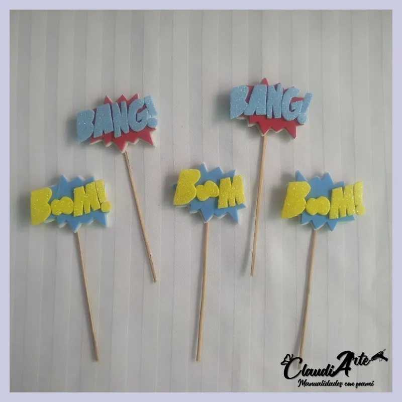 Minitopper para cupcake