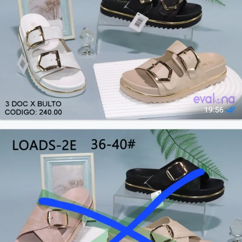 Sandalias con filo dorado descalzada