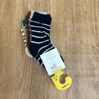 Pack de 7 medias rayadas