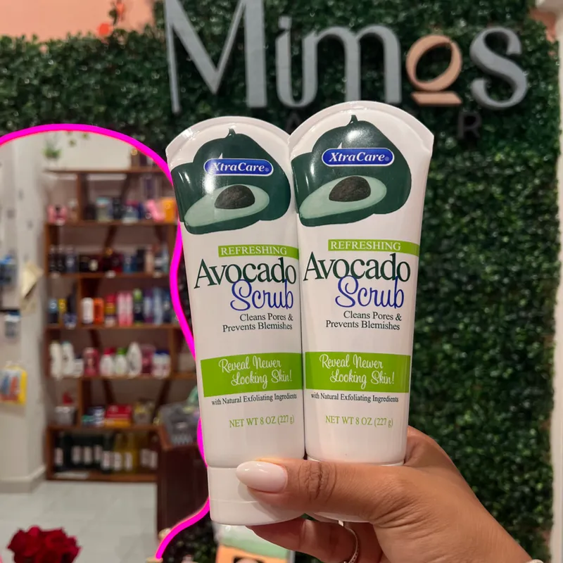  Exfoliante Facial de aguacate