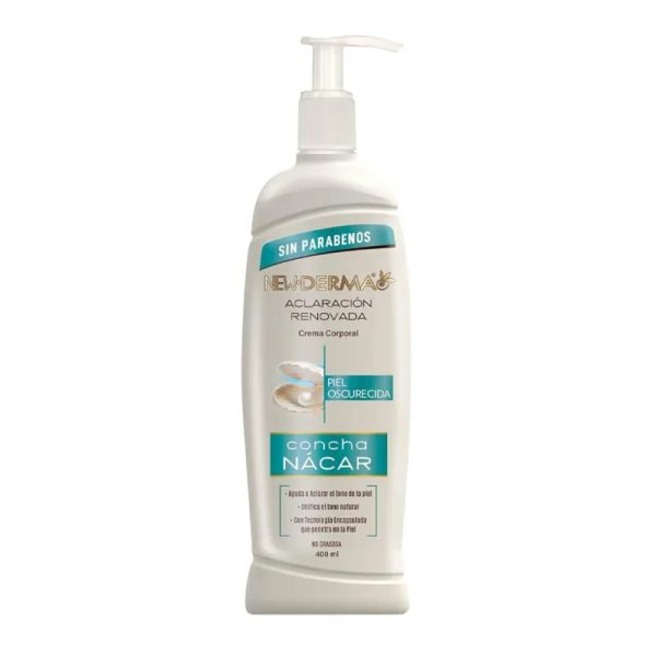 New Derma Crema Corporal Nacar