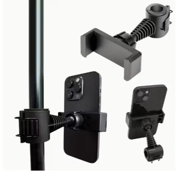 Accesorio universal para teléfono móvil y trípode, puede rotar 360 grados,