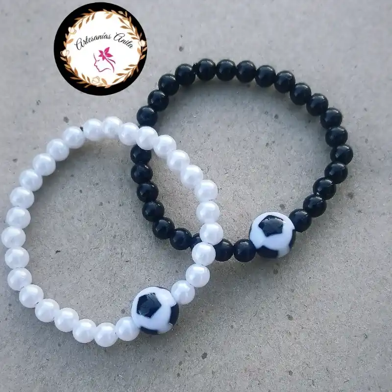 Conjunto de pulsos con pelota de fútbol ⚽️