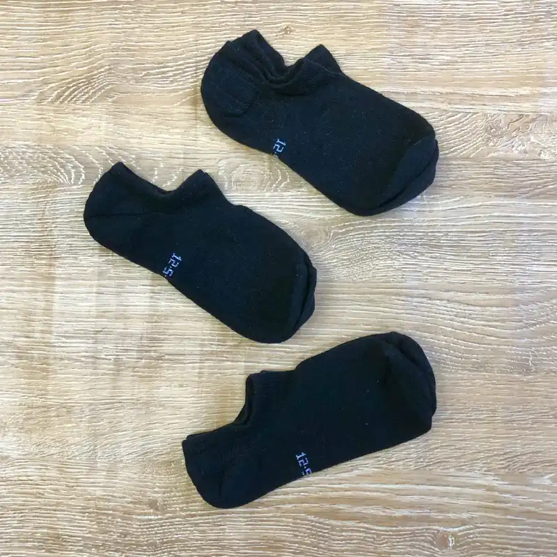 Medias tobilleras color negro