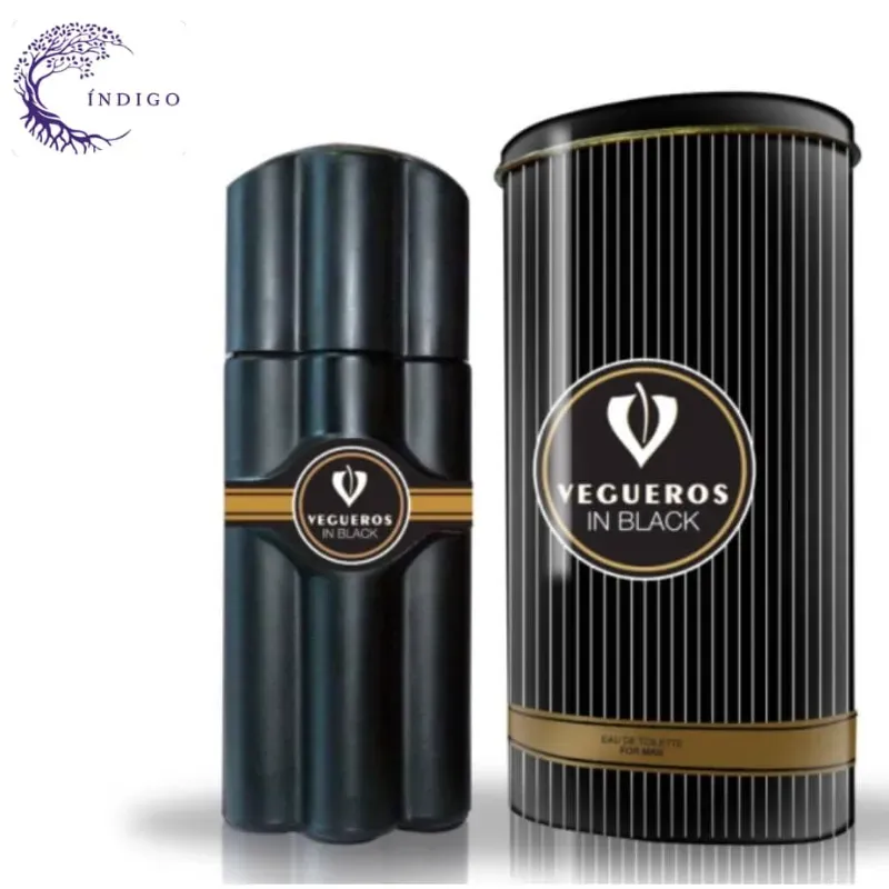 VEGUEROS IN BLACK EAU DE TOILETTE FOR MAN 100 ML