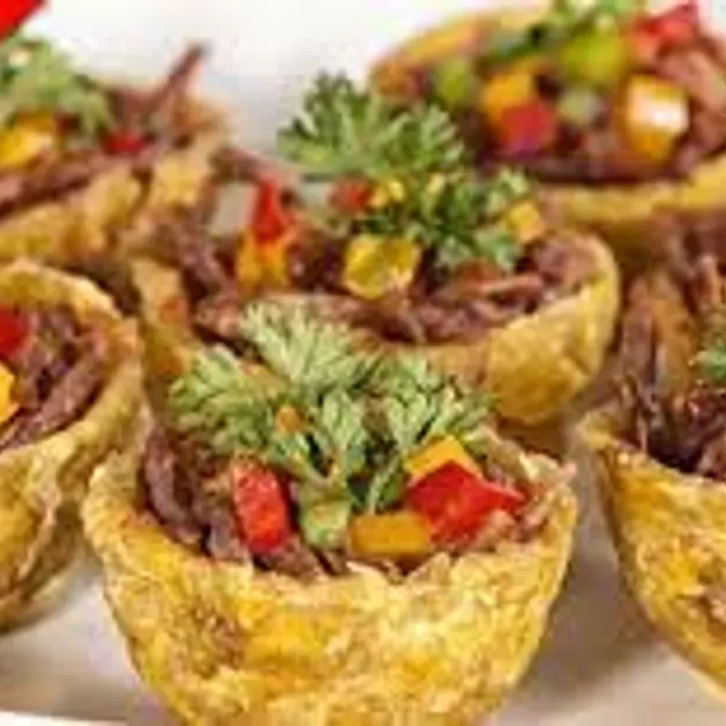 Tostones Rellenos Pescado