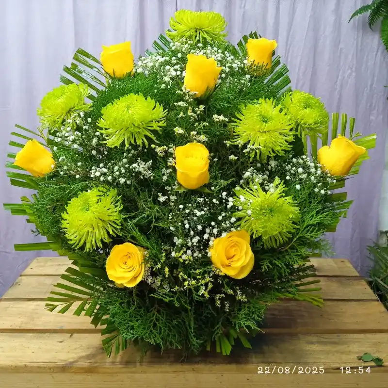 Arreglo de 15 flores