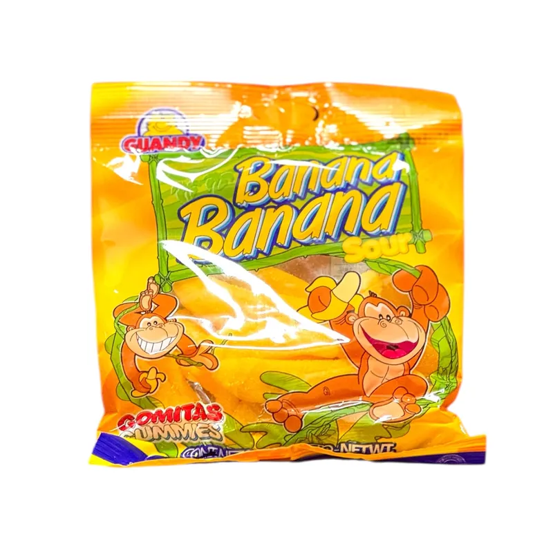 Gomitas de plátano "Cuandy"