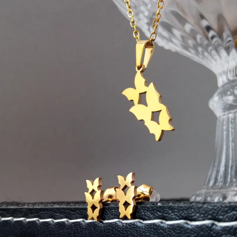 Set de Collar y Aretes 