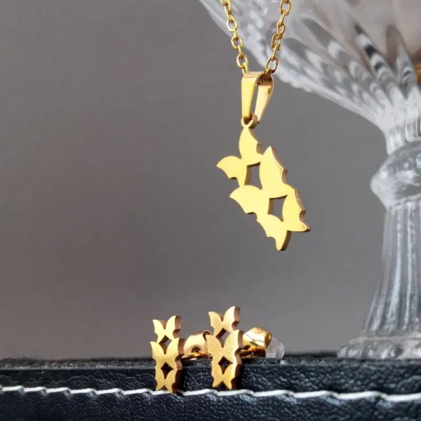 Set de Collar y Aretes 