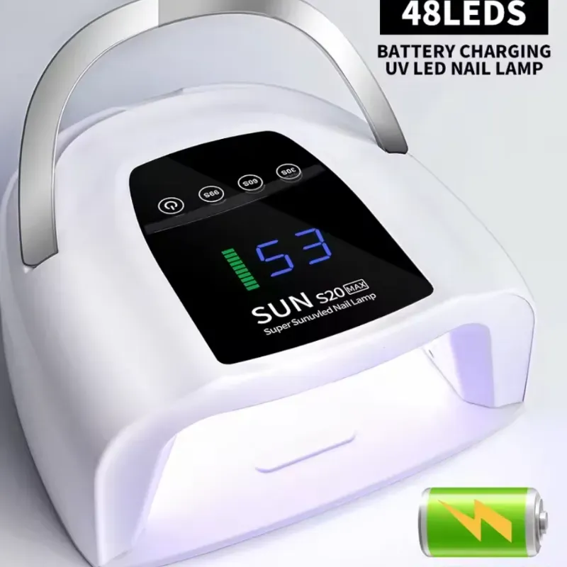 LÁMPARA RECARGABLE BLANCA 200W