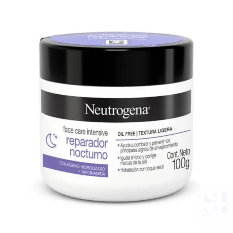 Crema Facial Reparador Nocturno Neutrogena Face Care Intensive Colágeno