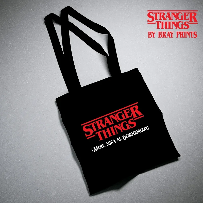 Bolsa Stranger Things (Asere, mira al Demogorgon)