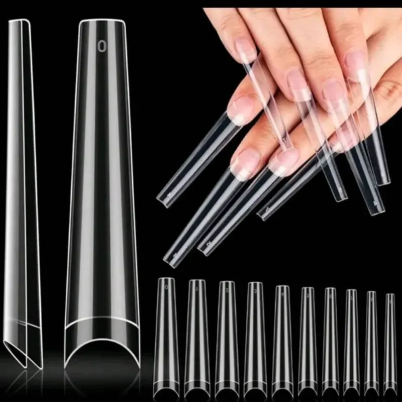 UÑAS Pqtes (500 tips) XXL COFFI