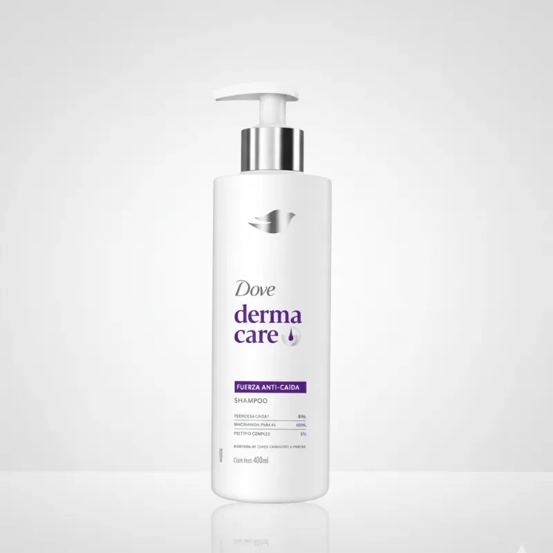 Dove Derma Care – Fuerza Anti-Caída Shampoo con fórmula dermatológica