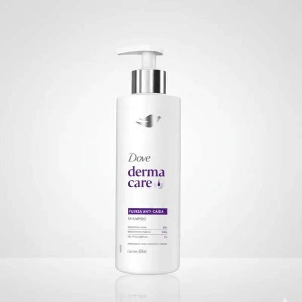Dove Derma Care – Fuerza Anti-Caída Shampoo con fórmula dermatológica