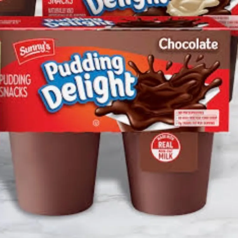 Natilla de chocolate