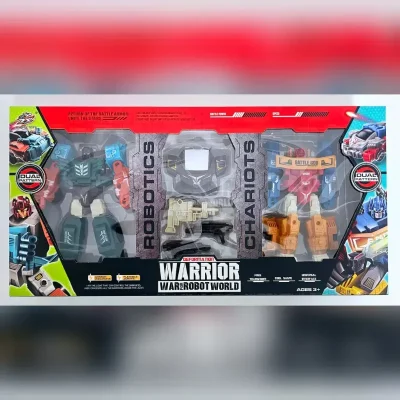  Warrior War Robot World – Mechas Transformables para Batallas Épicas