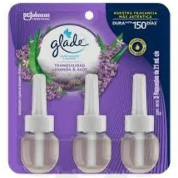  Glade Tranquilidad Lavanda & Aloe – Repuestos para difusor