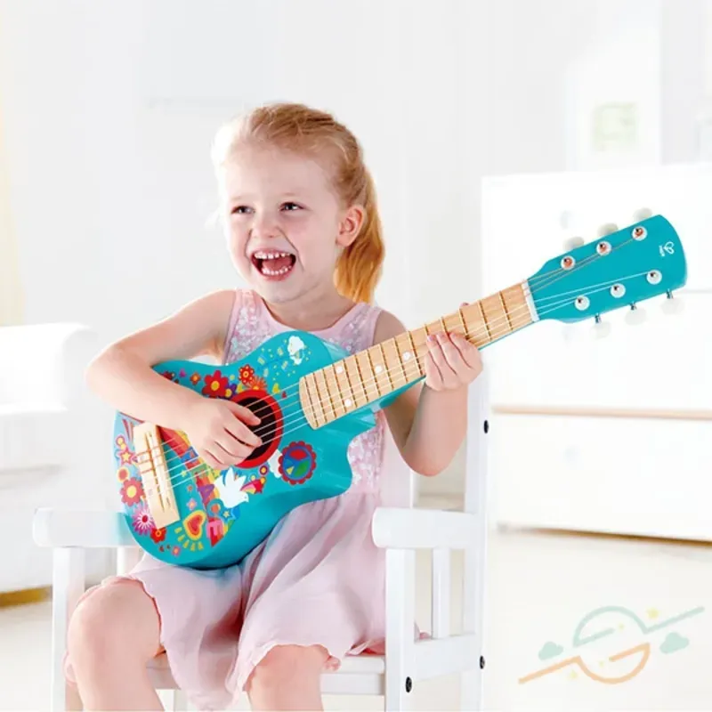 Guitarra de colores