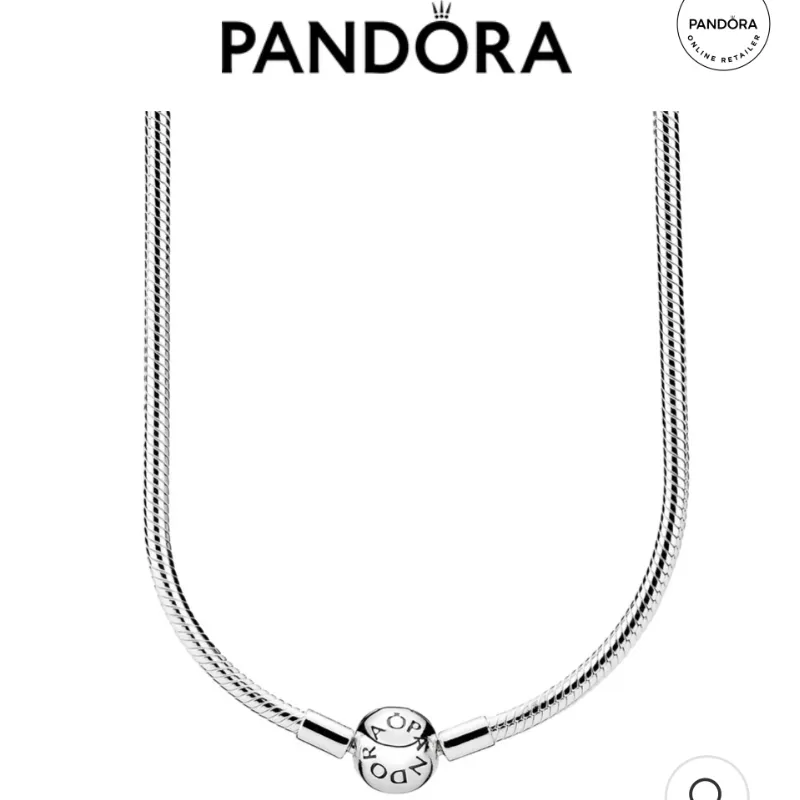 PANDORA SILVER CHARM NECKLACE